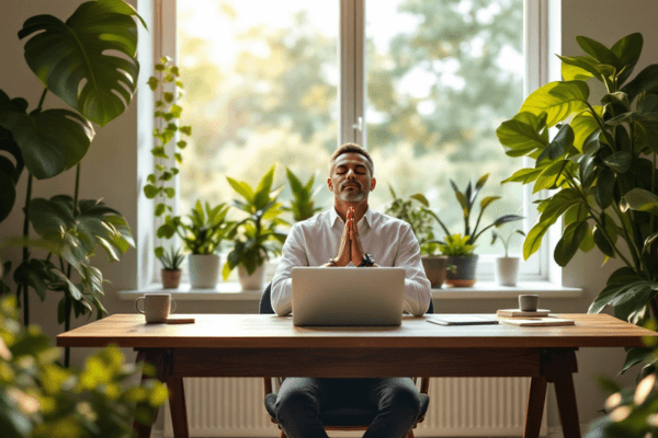 Incorporando Elementos Naturais no Escritório Remoto